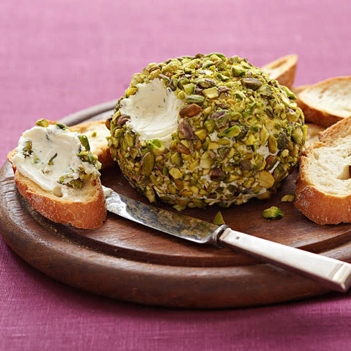 Goat-Cheese Pistachio Ball