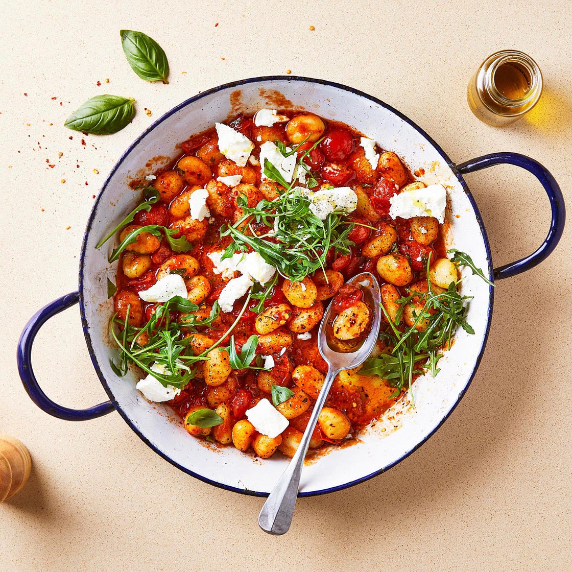 Tomato & Goats’ Cheese Gnocchi
