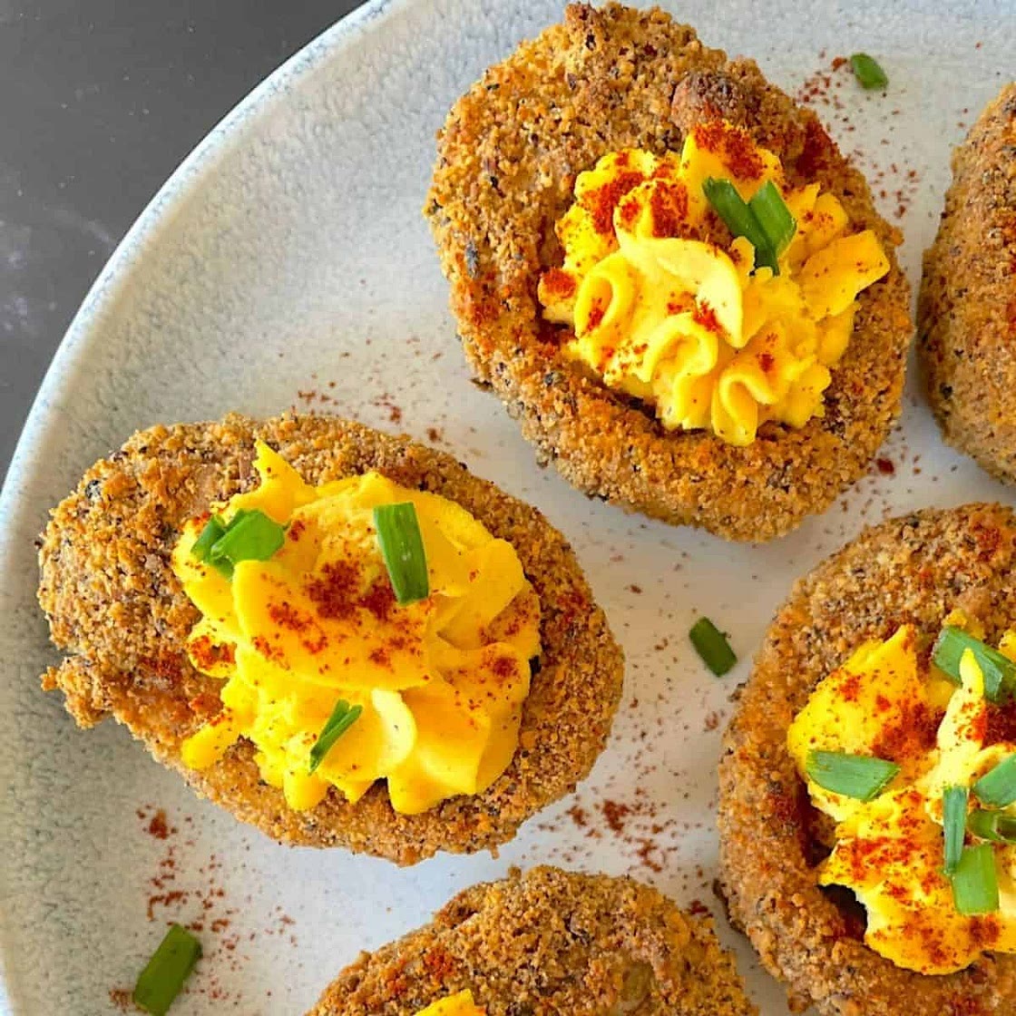 Keto Air Fryer Devilled Eggs Recipe