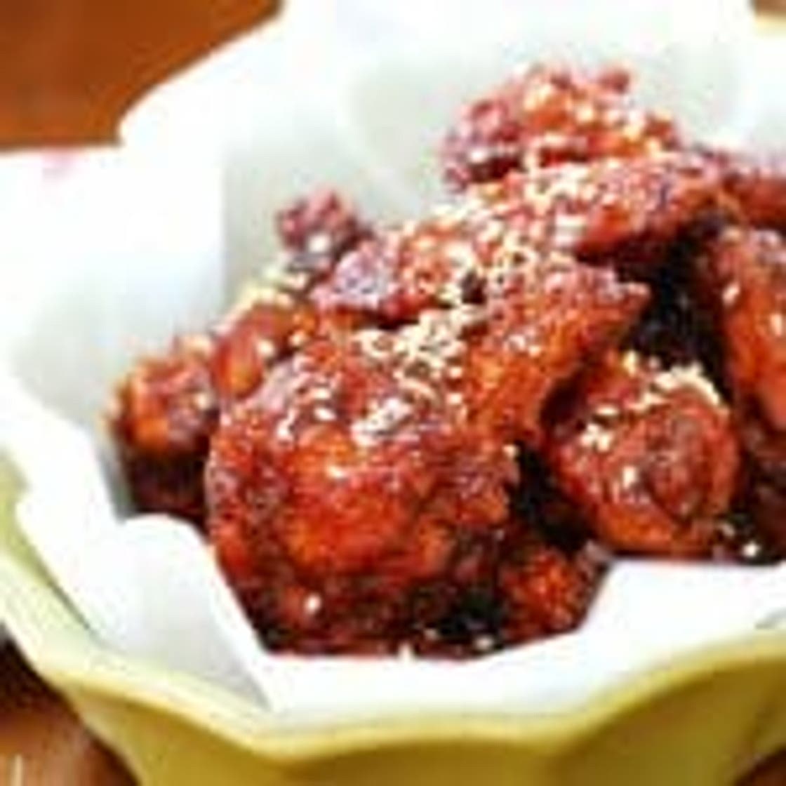 Korean Fried Chicken {Yangnyeom Chicken}