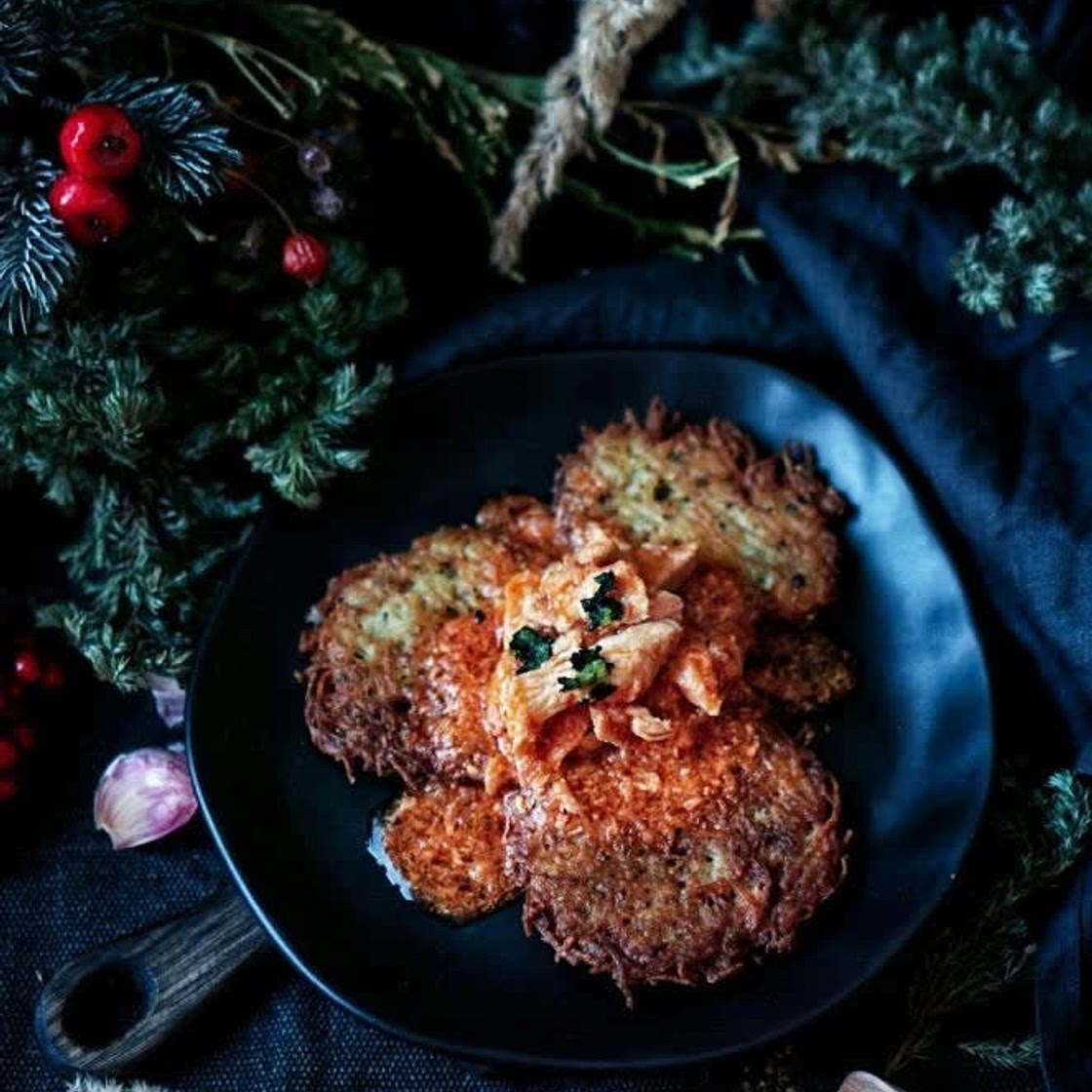 Bramboráky s masovou směsí