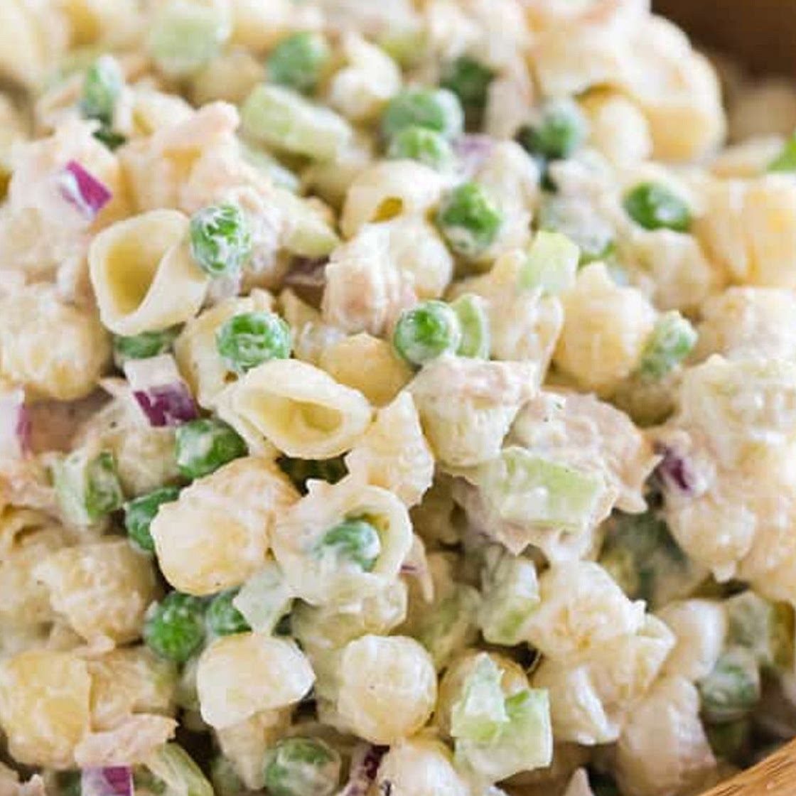 Salade fraîche de pâtes au thon