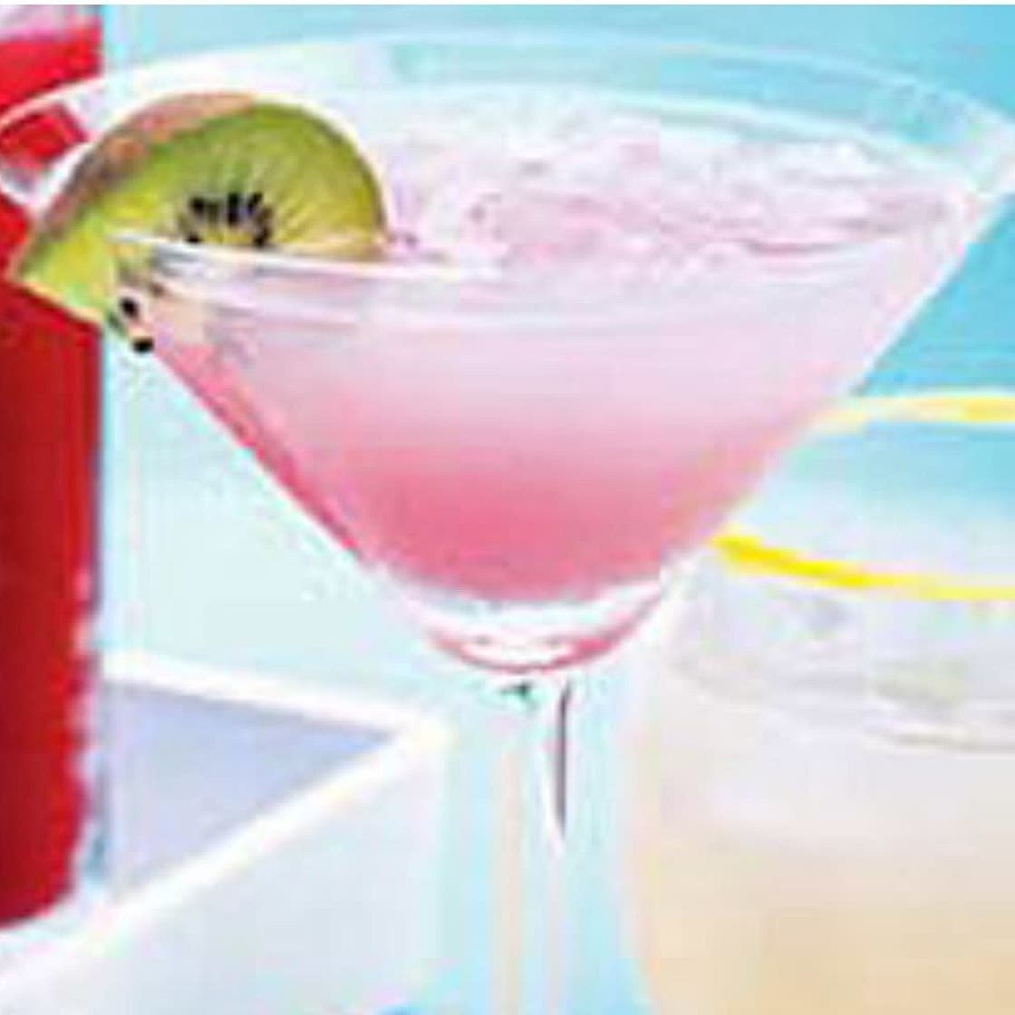 Frozen Strawberry Kiwi-Tini