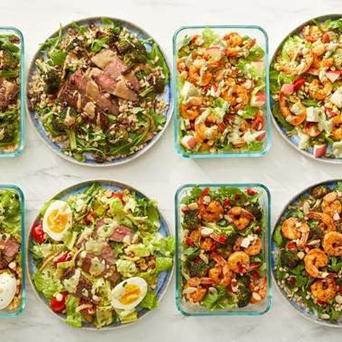 Carb Conscious with Steak & Shrimp