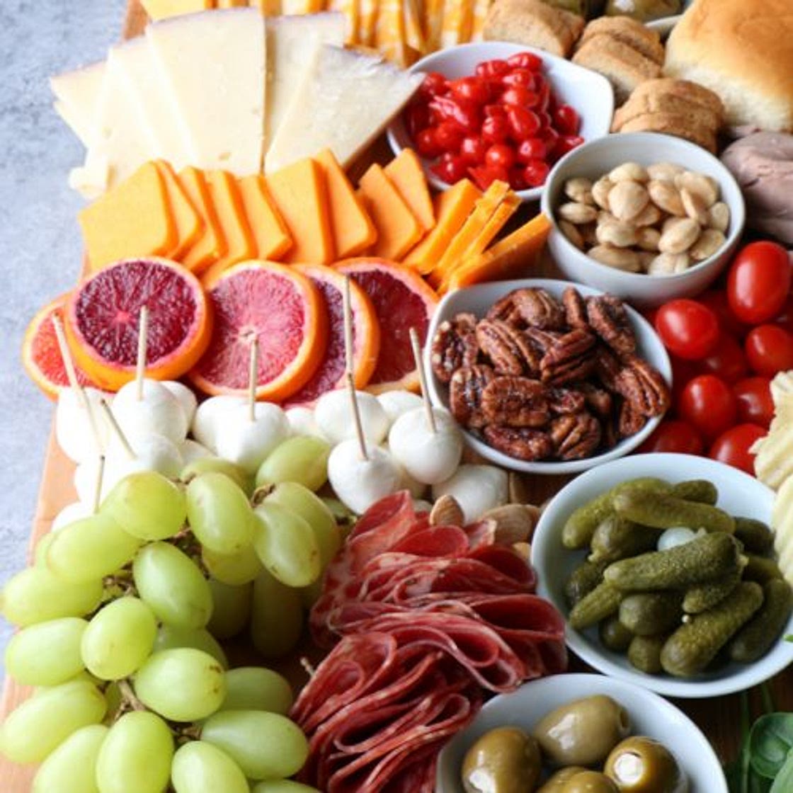 Super Bowl Charcuterie Board
