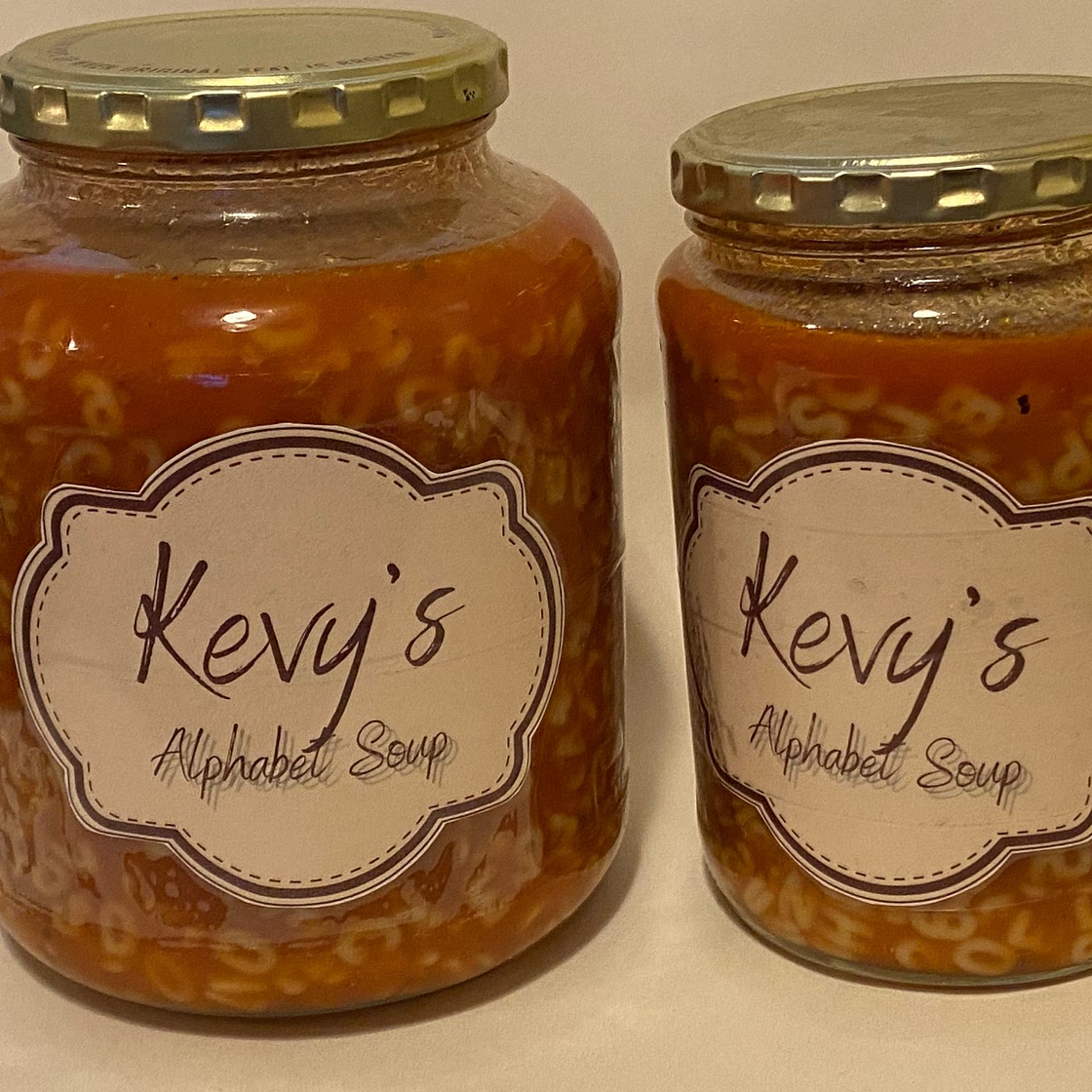 Kevy’s Alphabet Soup