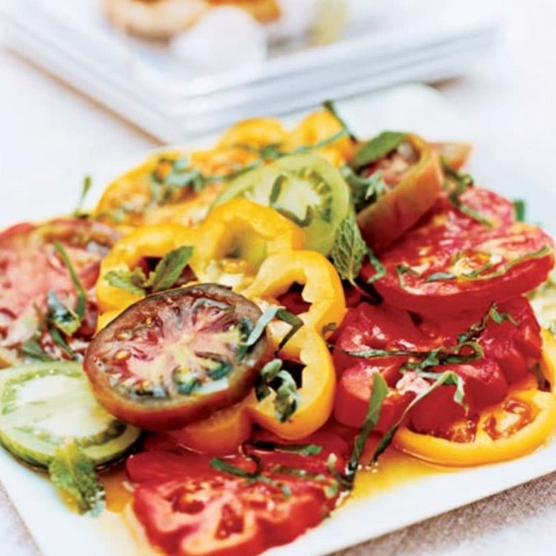 Marinated Heirloom Tomato Salad
