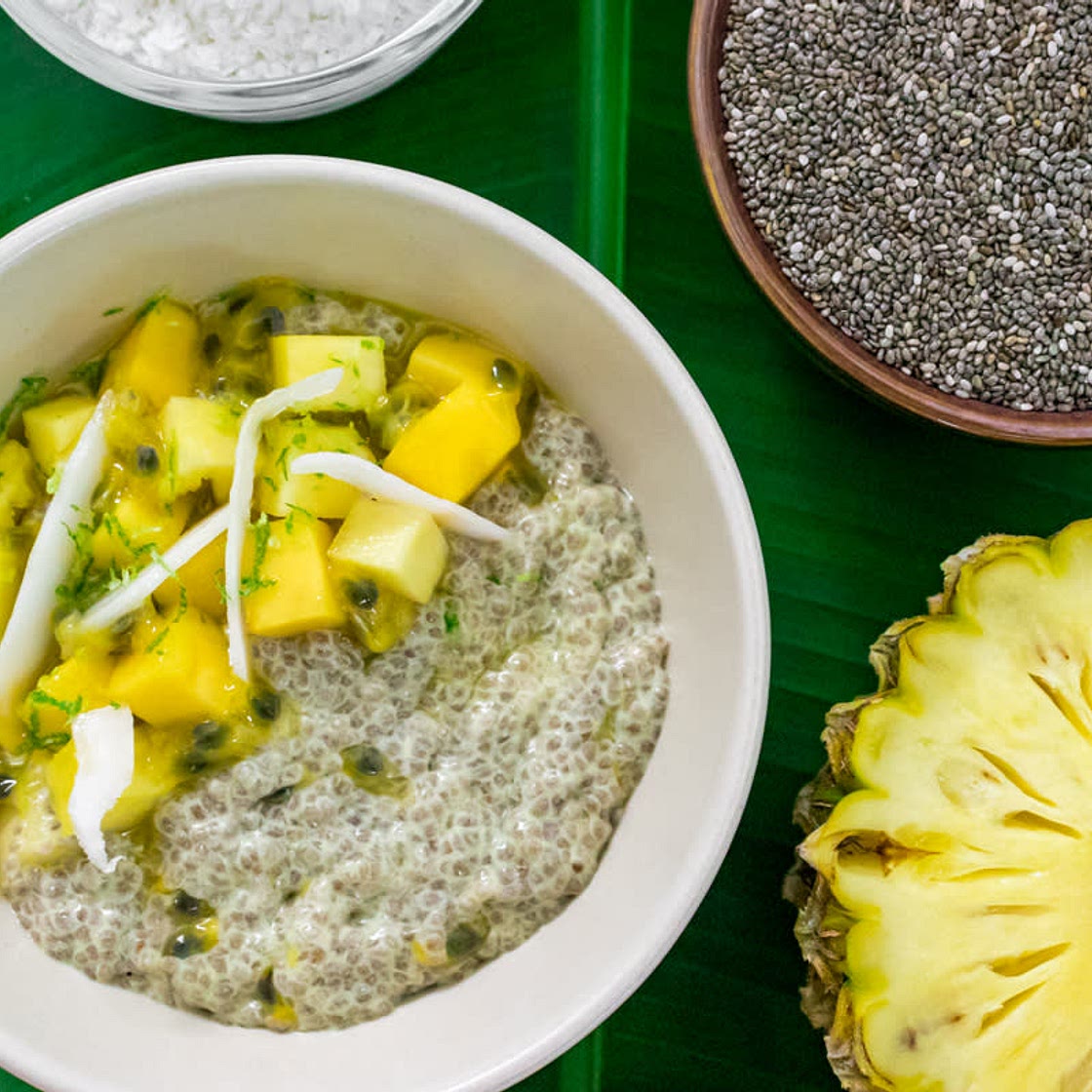 Tropical Chia Seed Pudding