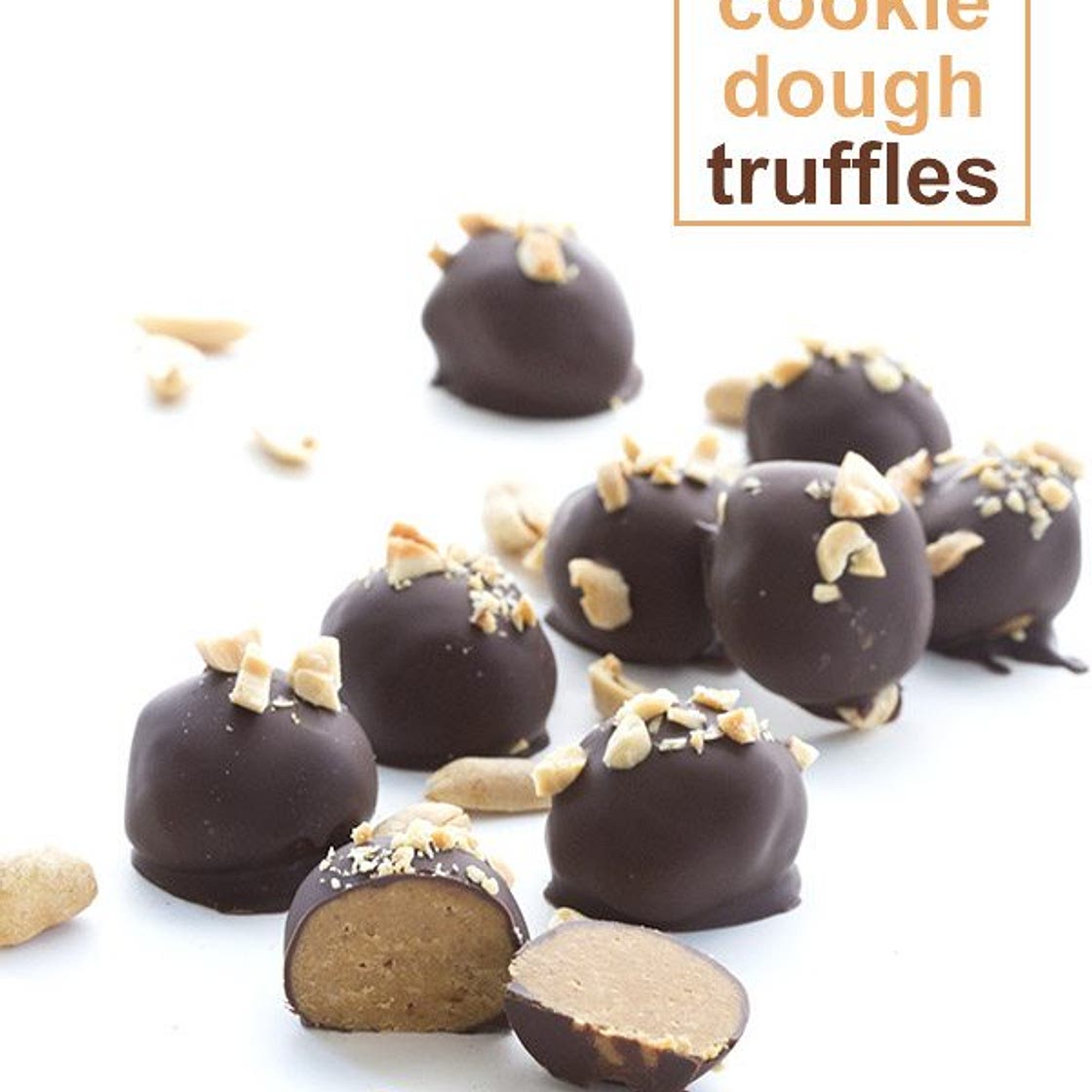 Peanut Butter Cookie Dough Truffles (Low Carb and Gluten Free)
