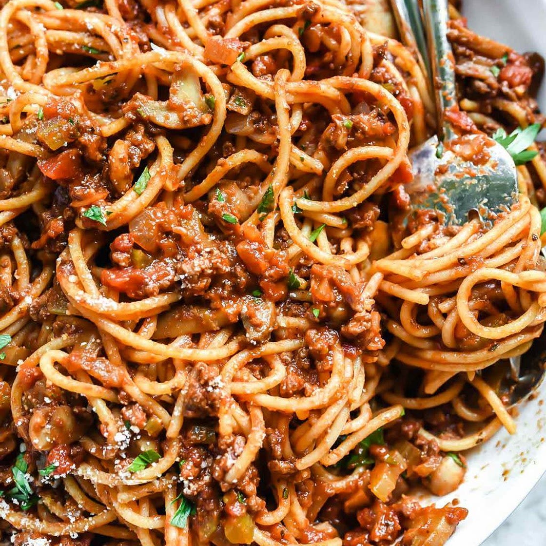 👍 Spaghetti with Meat Sauce