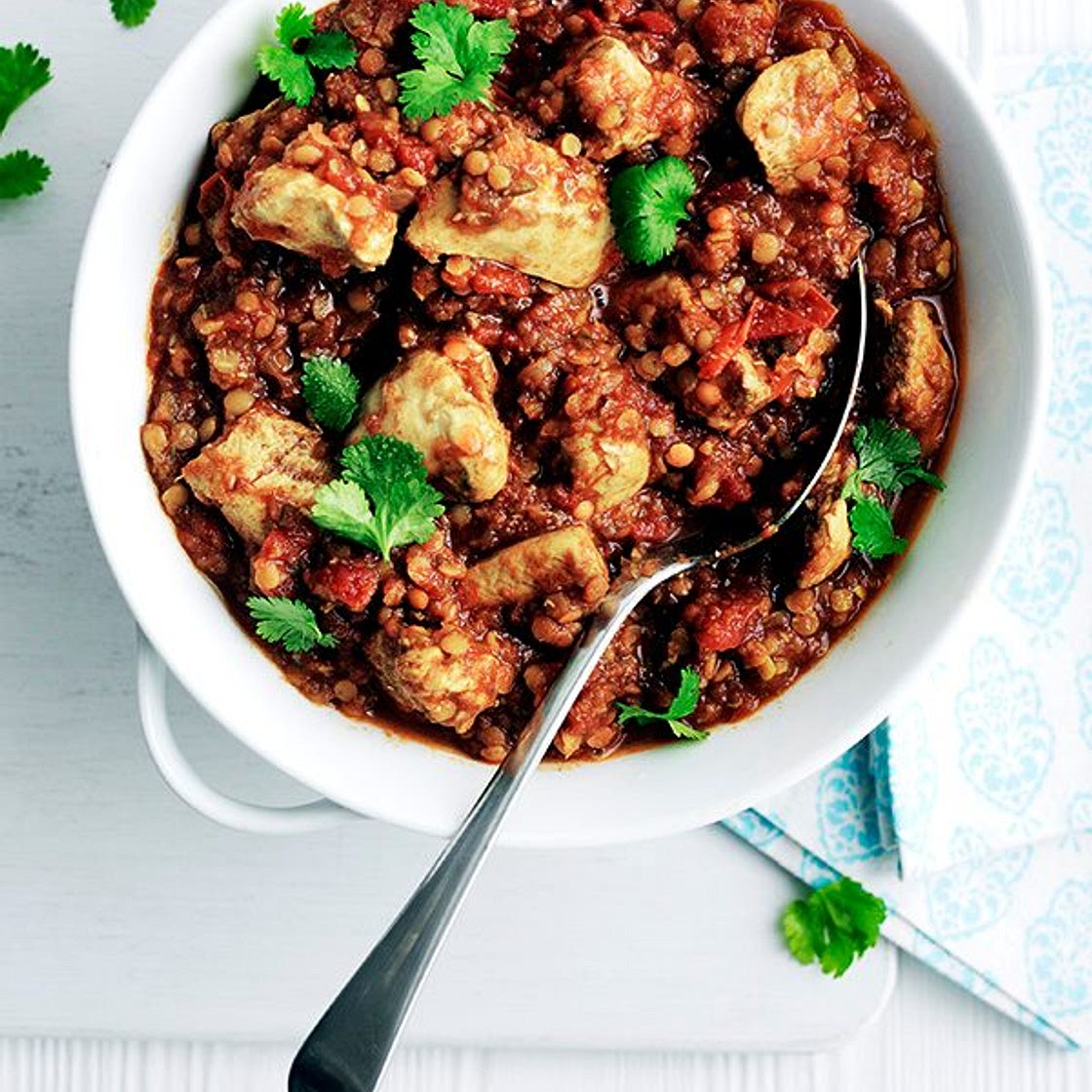 Chicken dhansak