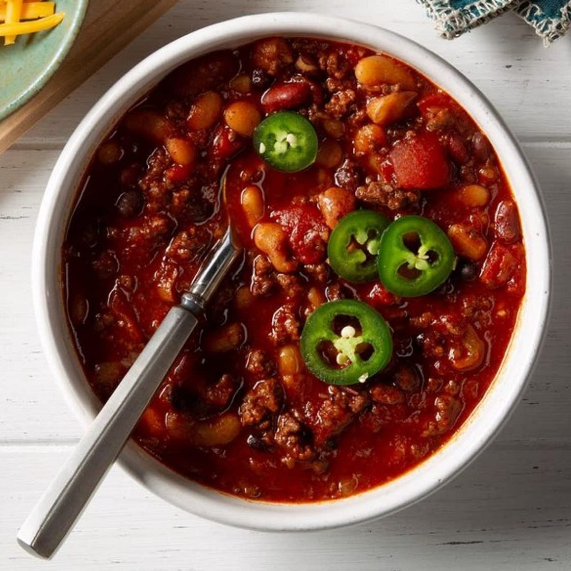 Pressure-Cooker Five-Bean Chili