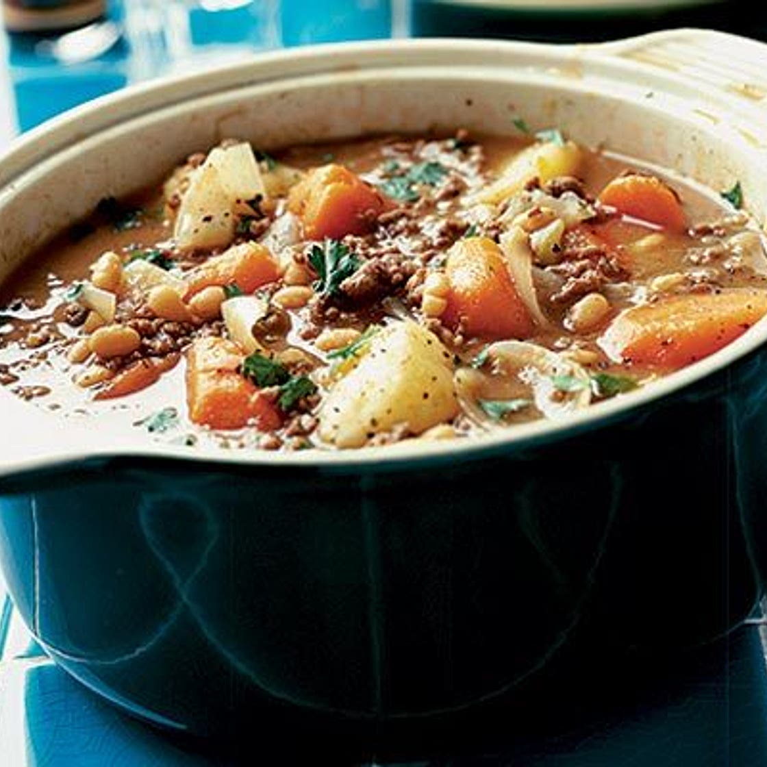 Easy beef hotpot