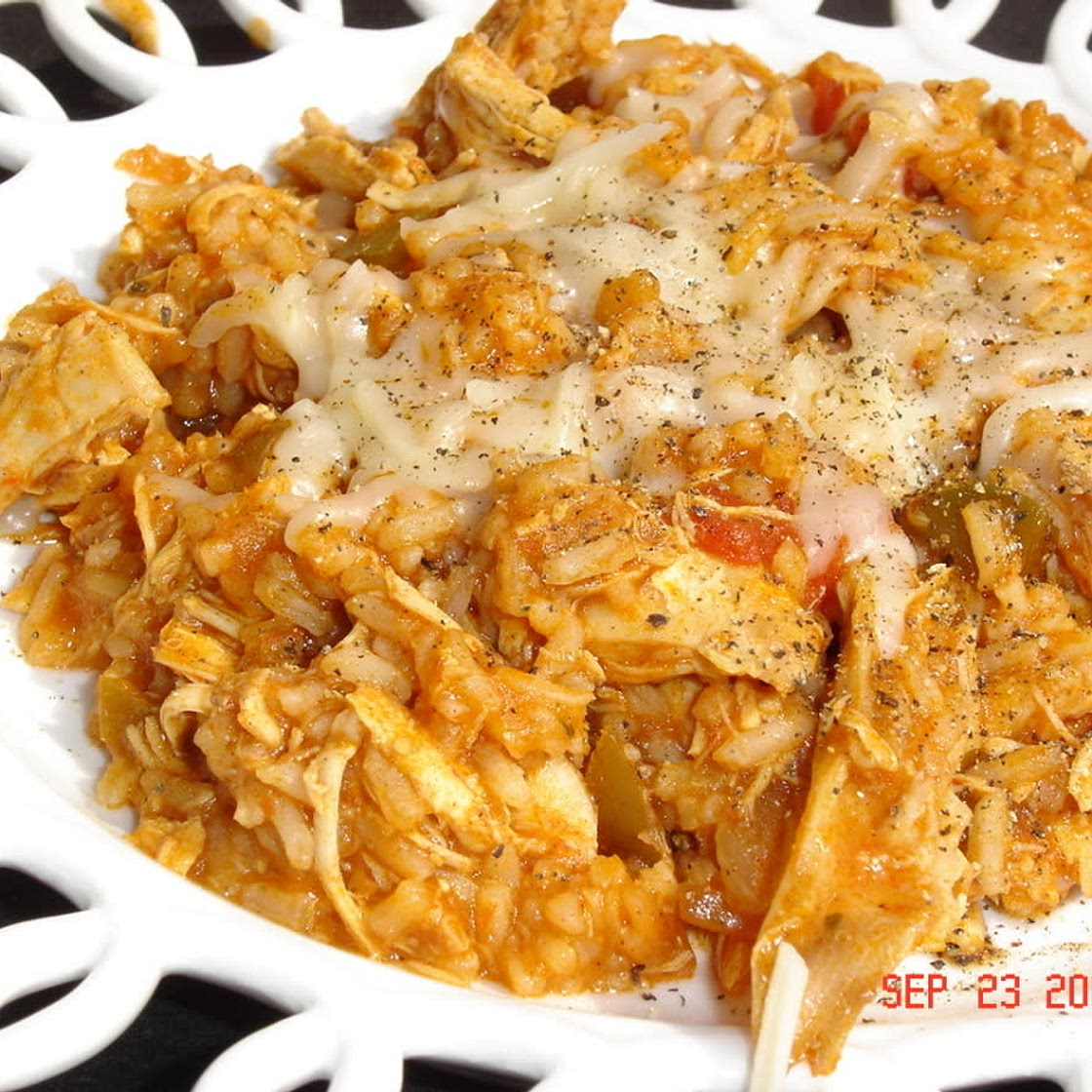 Mexican Chicken Cheese and Rice