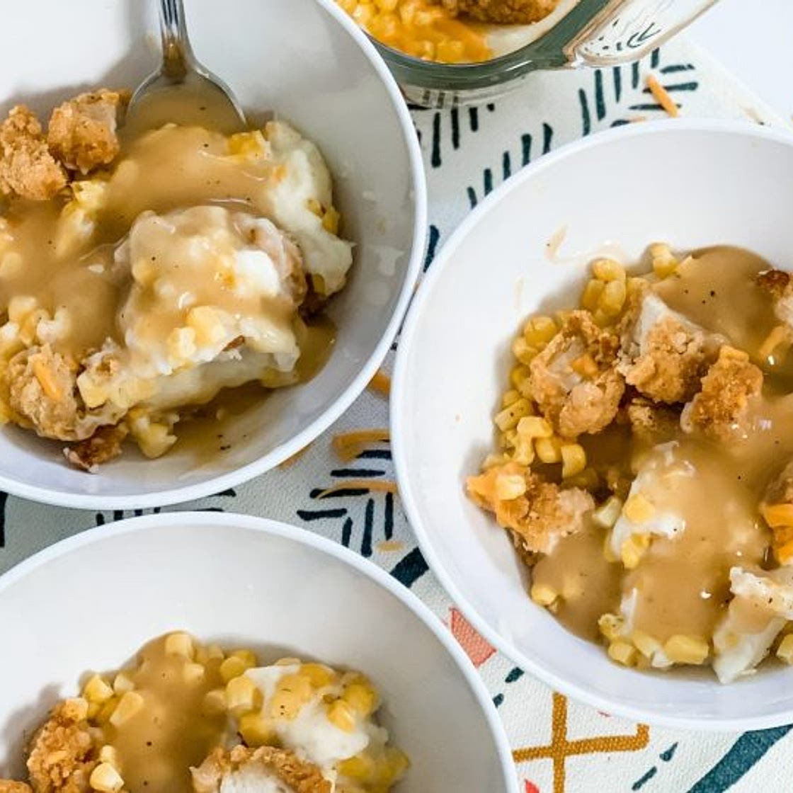 Copycat KFC Chicken Bowl Casserole