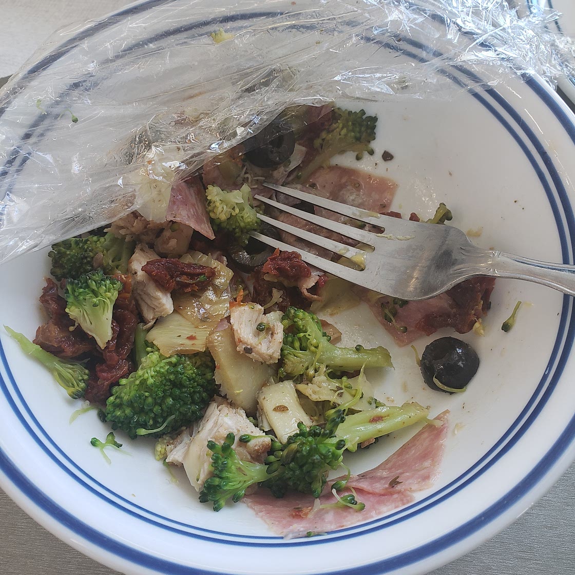 Artichoke Chicken Italiano salad