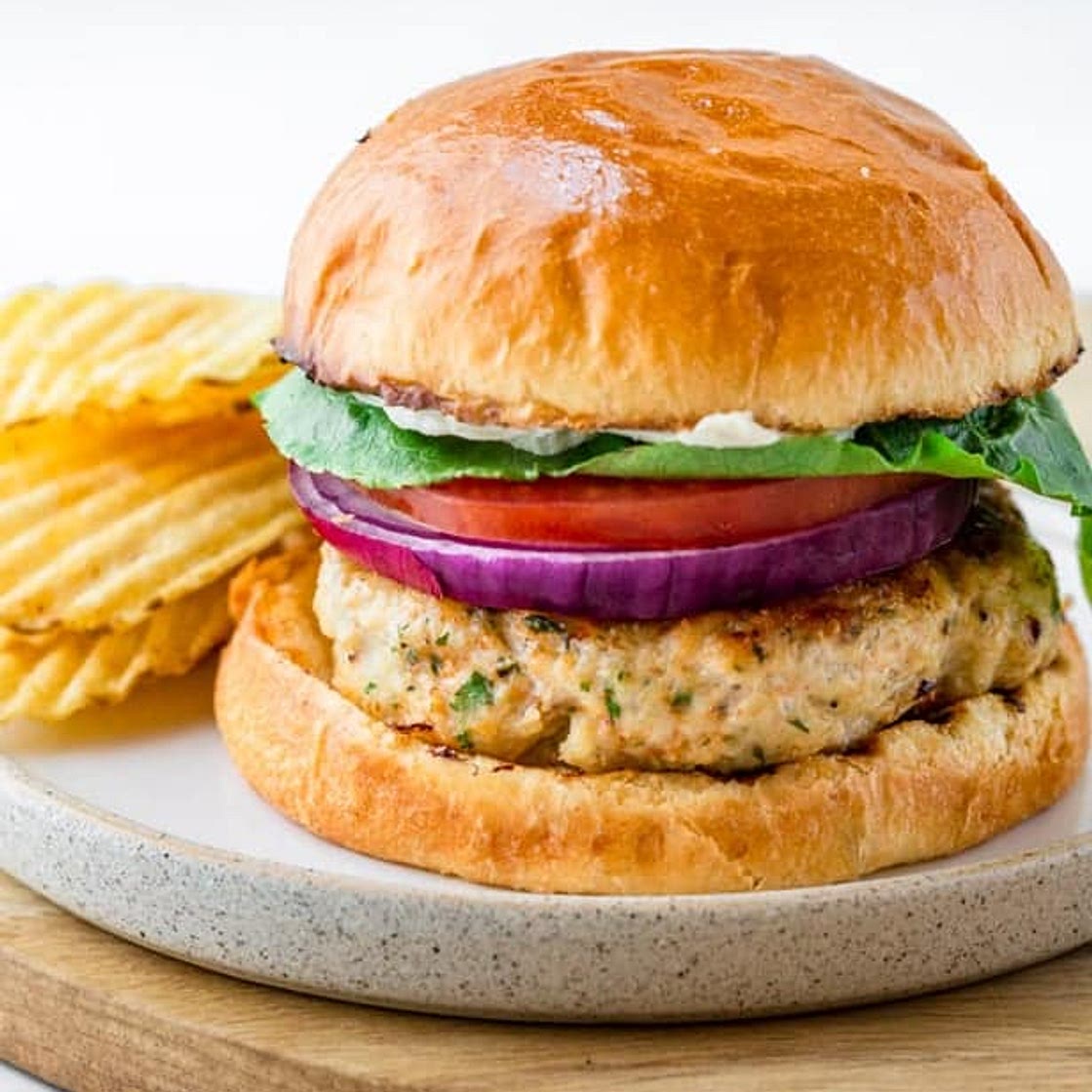 Ground Chicken Burgers
