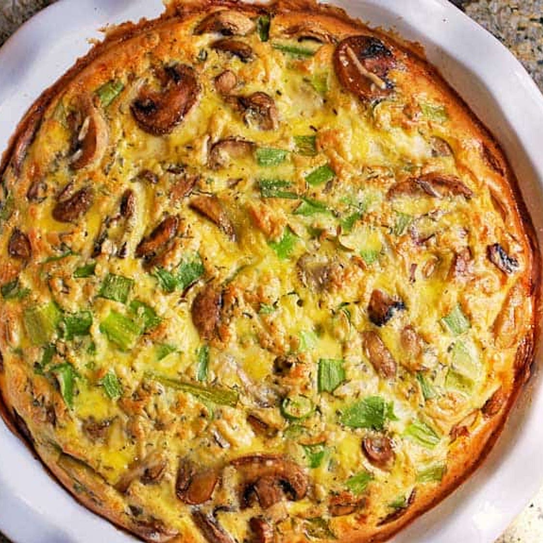 Mushroom Frittata