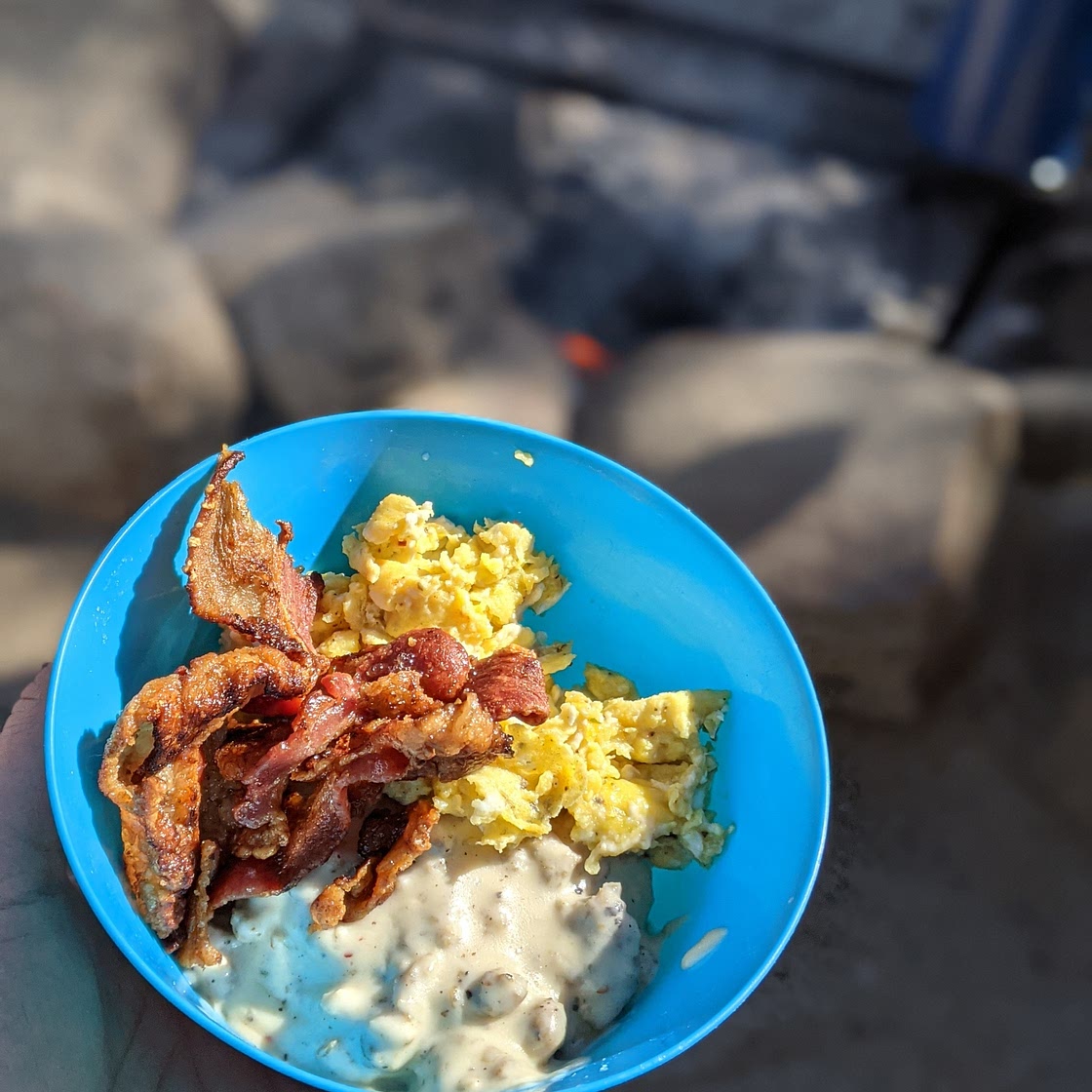 Sausage Gravy and Biscuits
