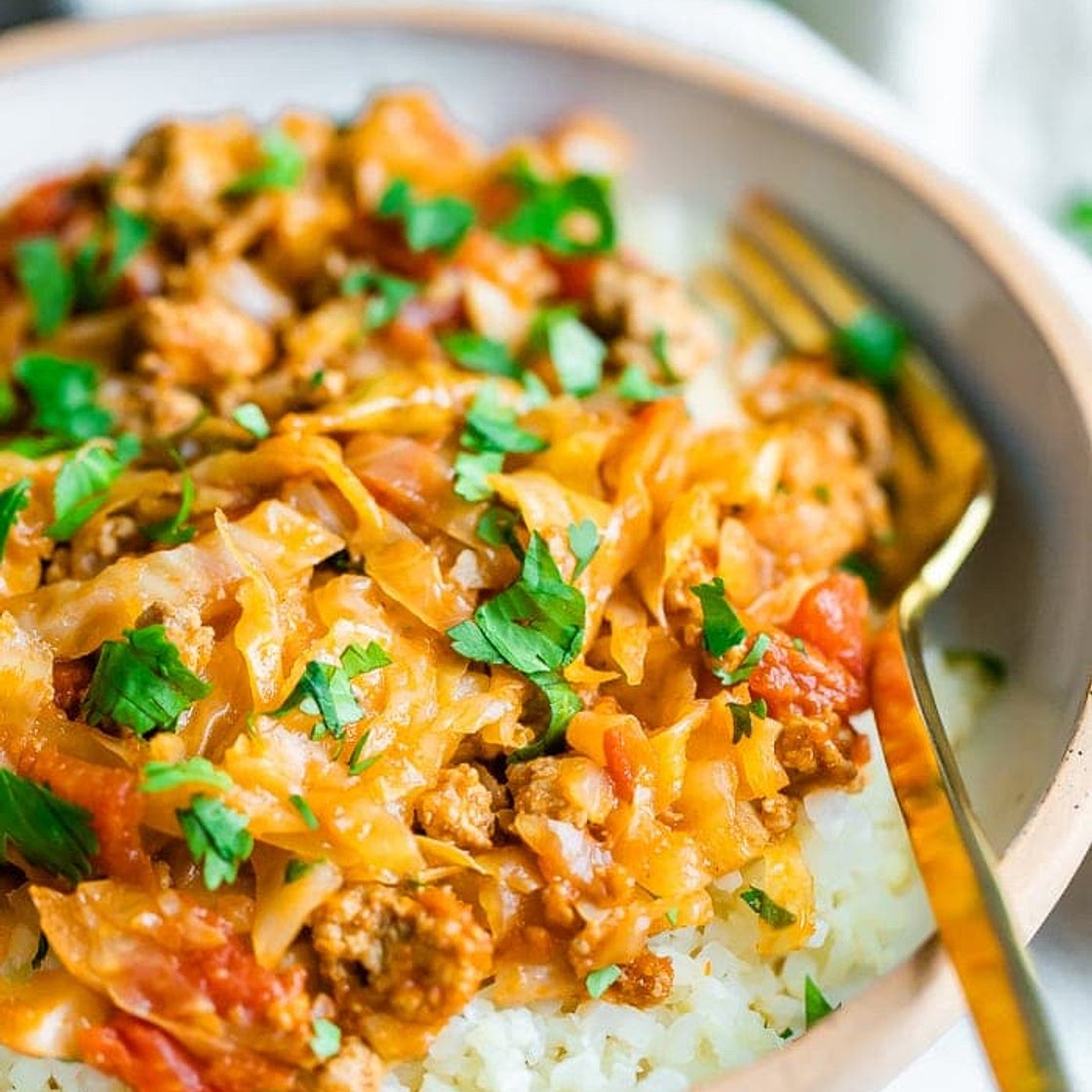 Unstuffed Cabbage Rolls