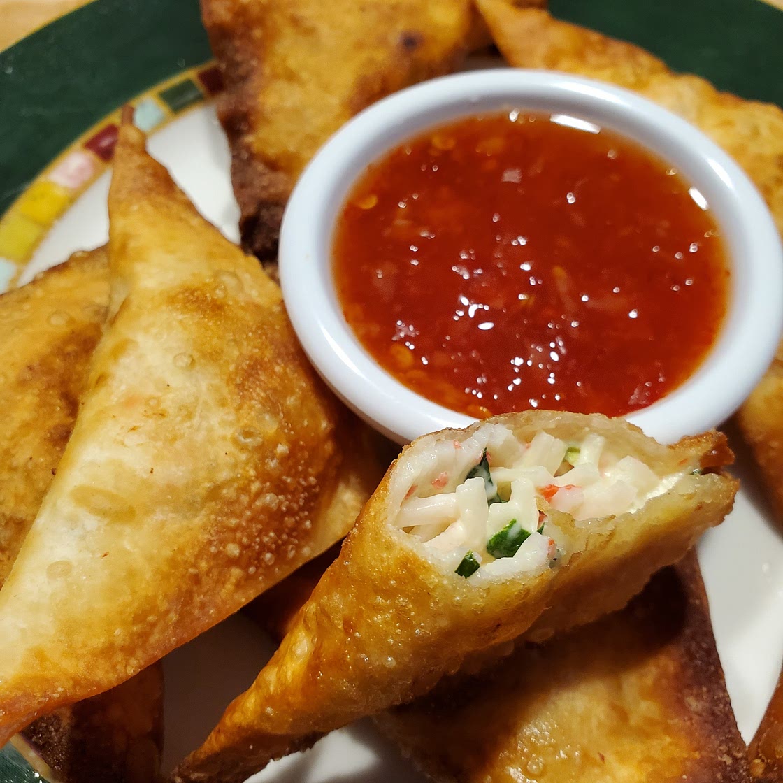 Crispy Crab Rangoon — Spicin' and Dicin'