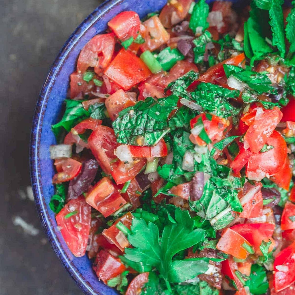 Mediterranan-Style Homemade Salsa Recipe