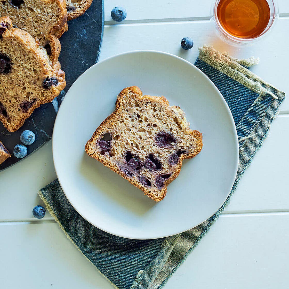 Blueberry and banana bread - Healthier. Happier. Queensland