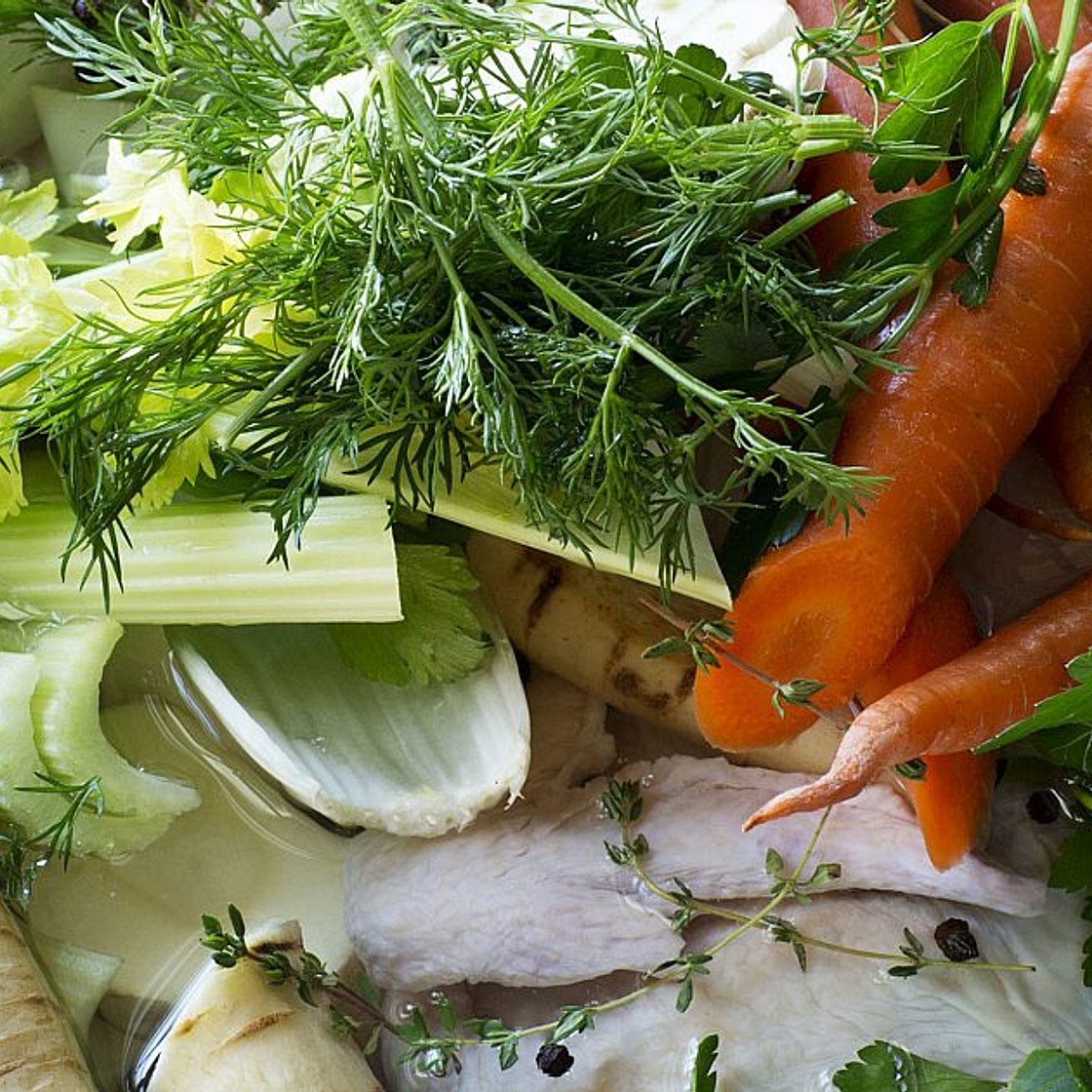 Homemade Chicken Stock | Recipes