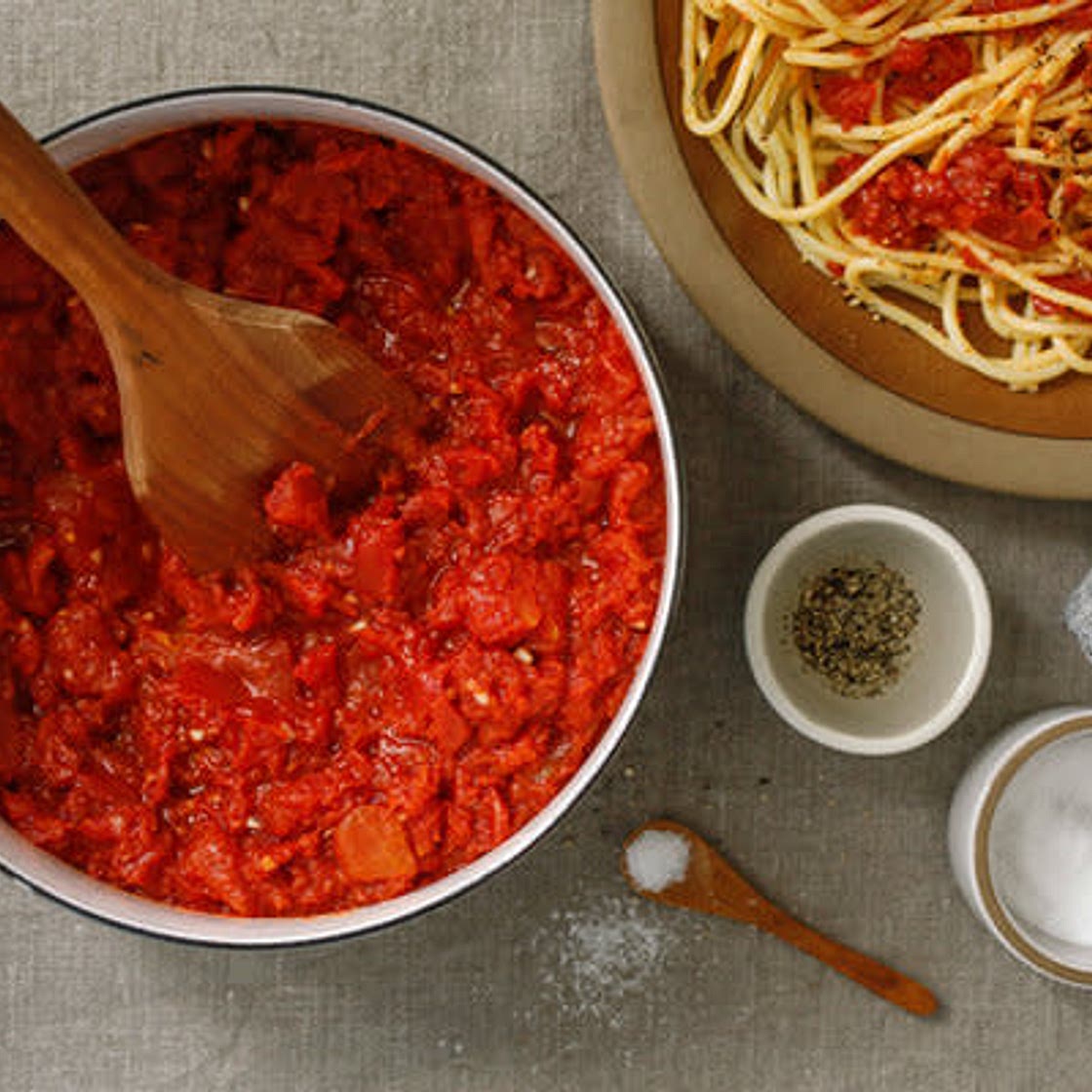 Spaghetti Sauce with Anchovies