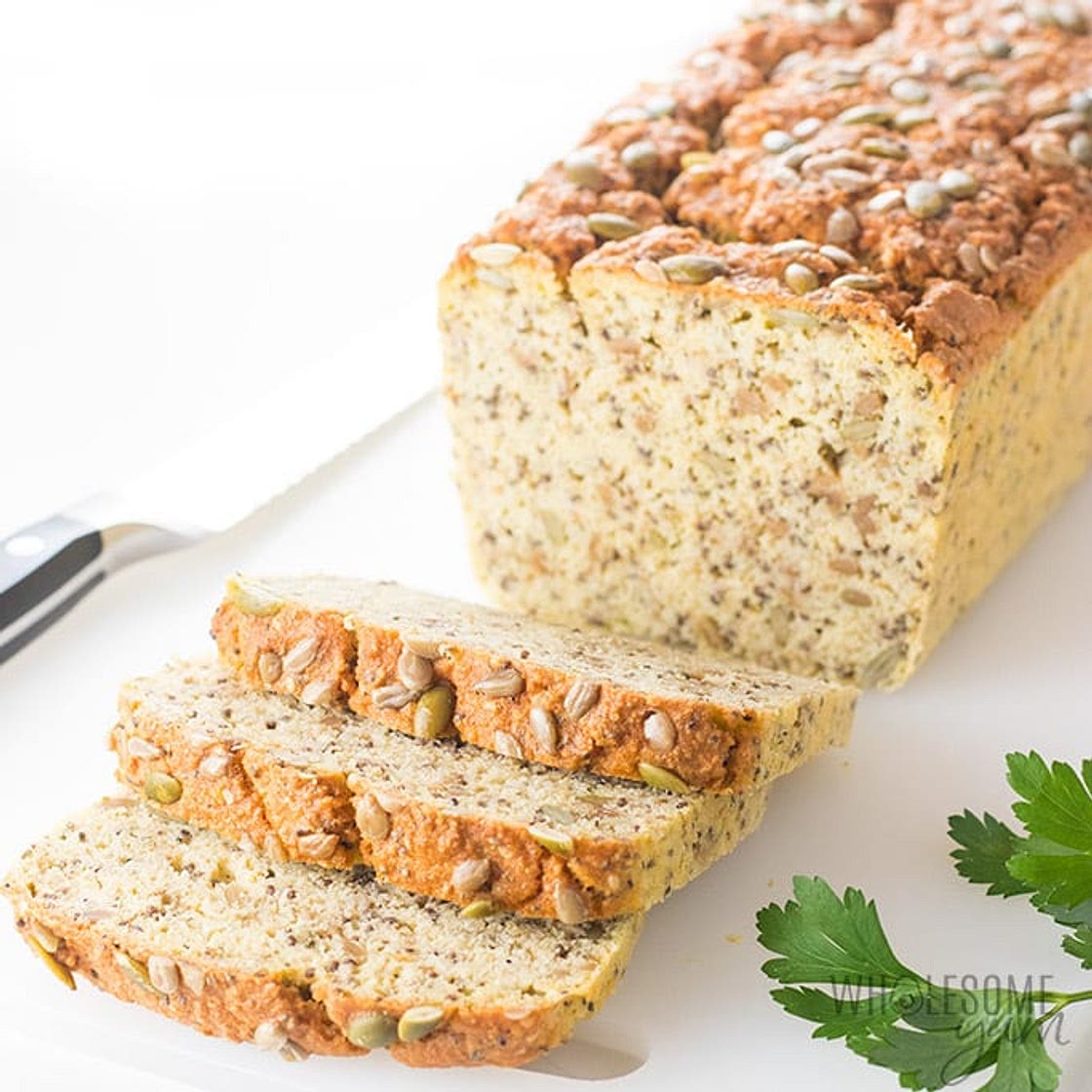 Keto Low Carb Coconut Flour Bread Recipe
