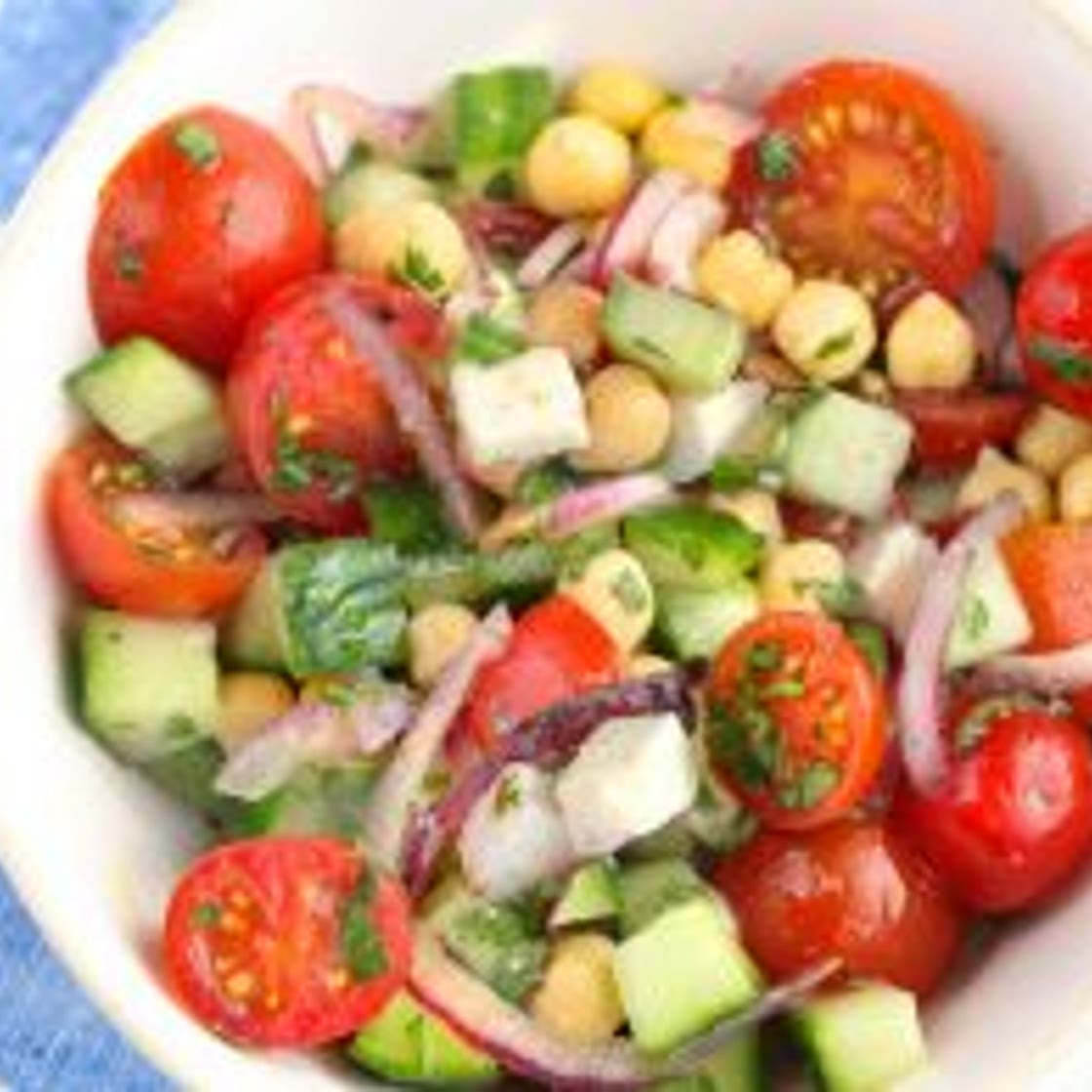 Mediterranean Chickpea Salad