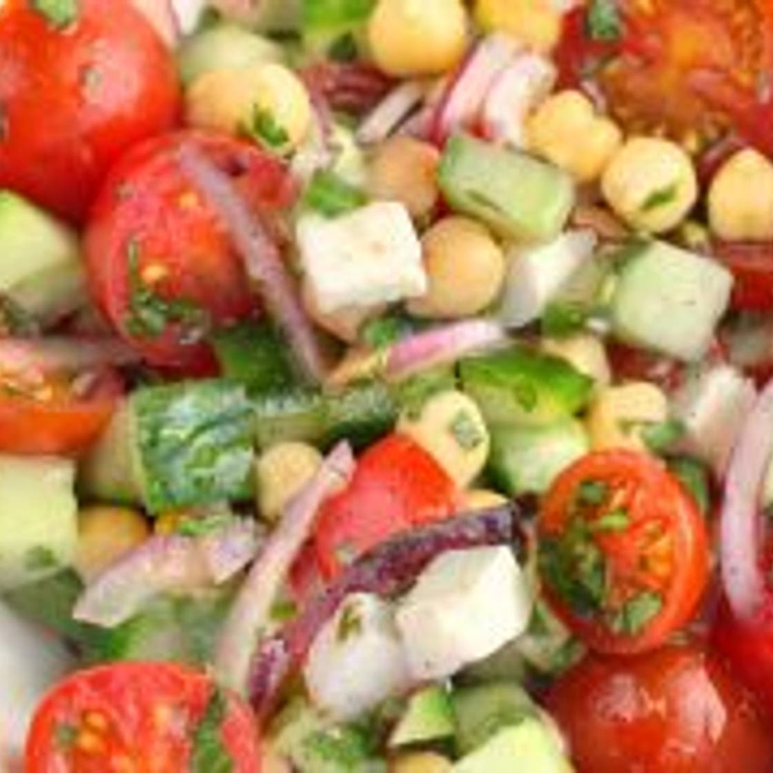 Mediterranean Chickpea Salad