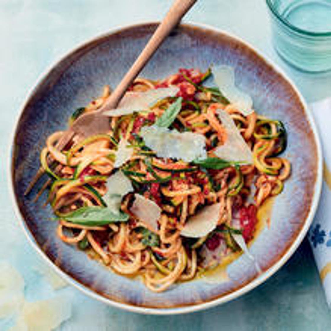 Spaghetti de courgettes