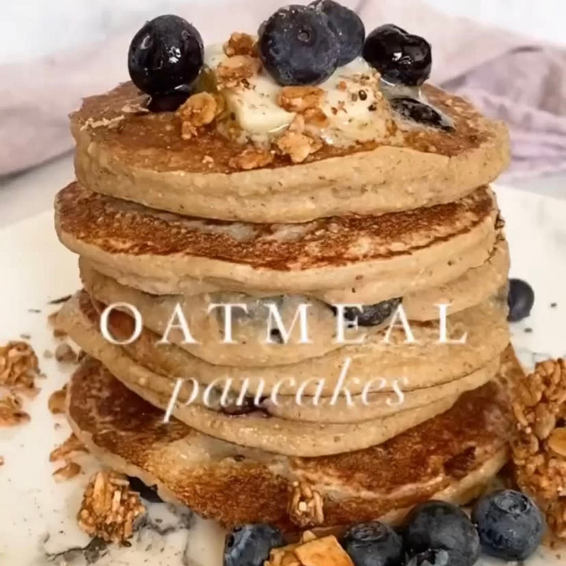 Oatmeal pancakes