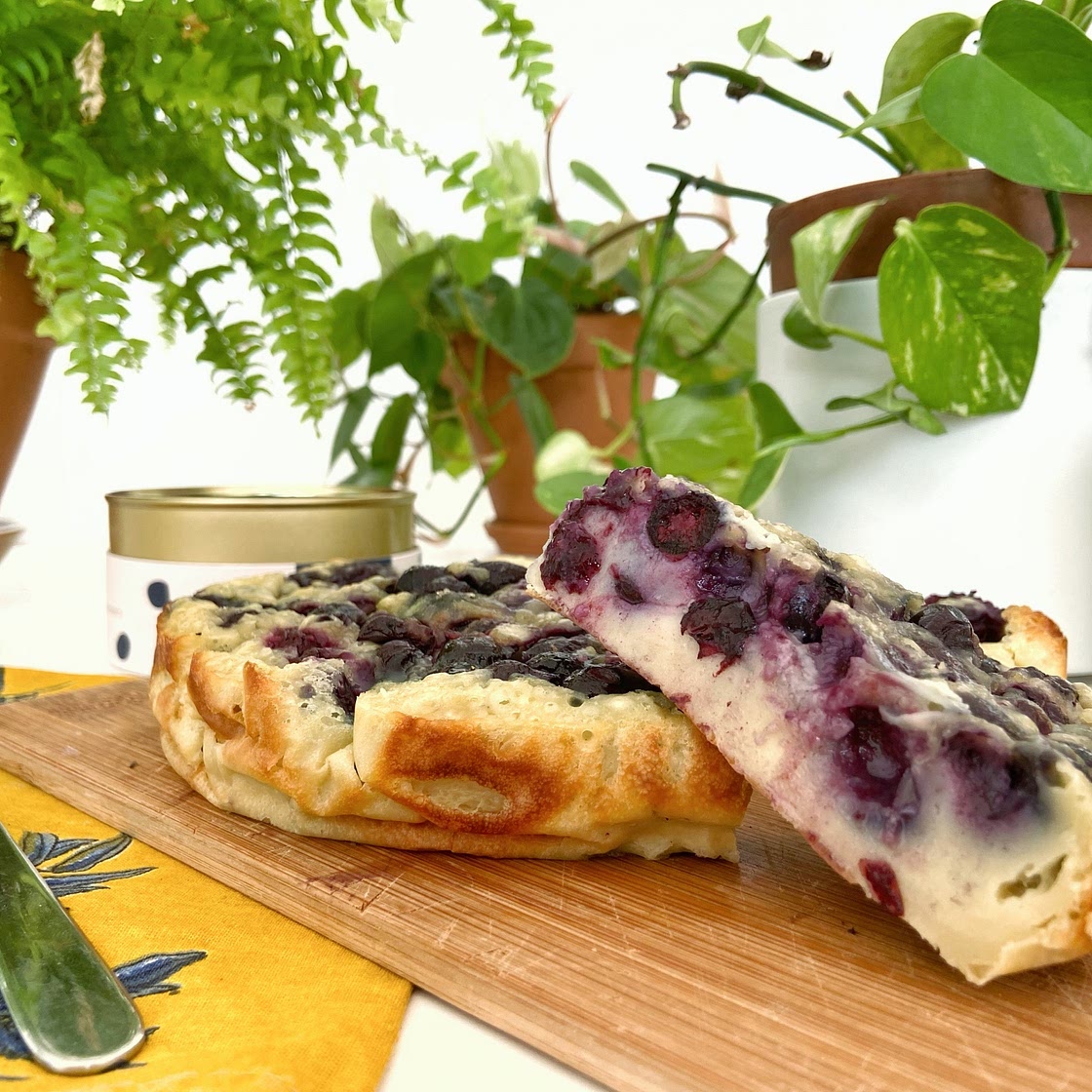 Clafoutis aux myrtilles 🫐 