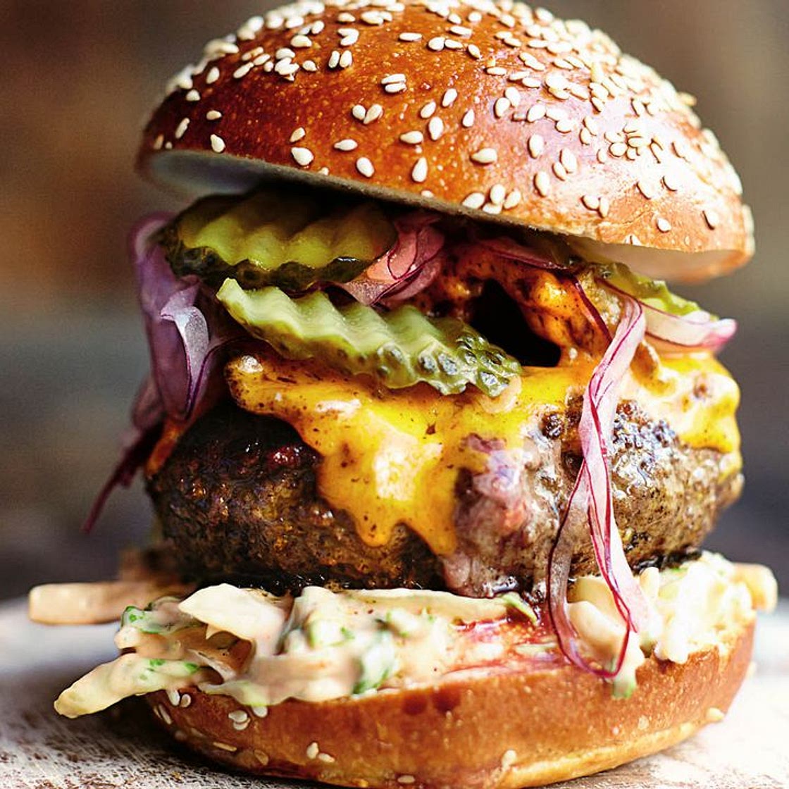Insanity Burger From 'Jamie Oliver's Comfort Food'