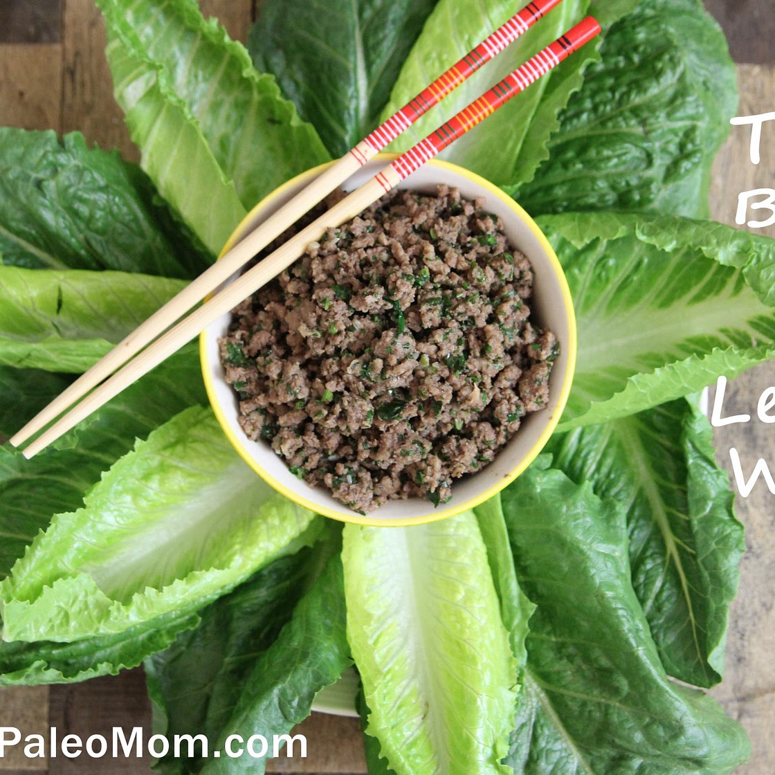 Thai Beef in Lettuce Leaves
