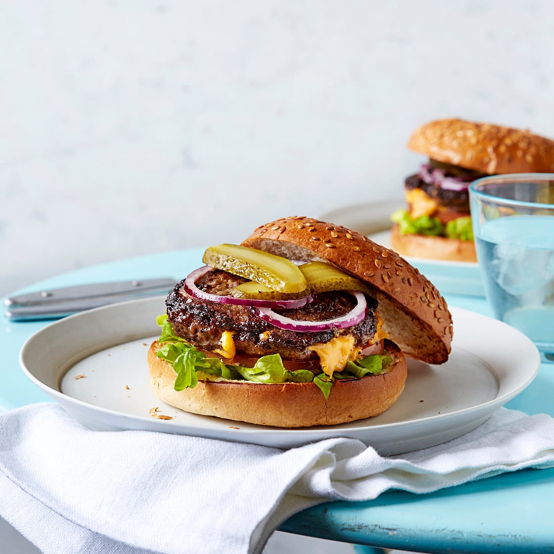 Juicy Lucy burger