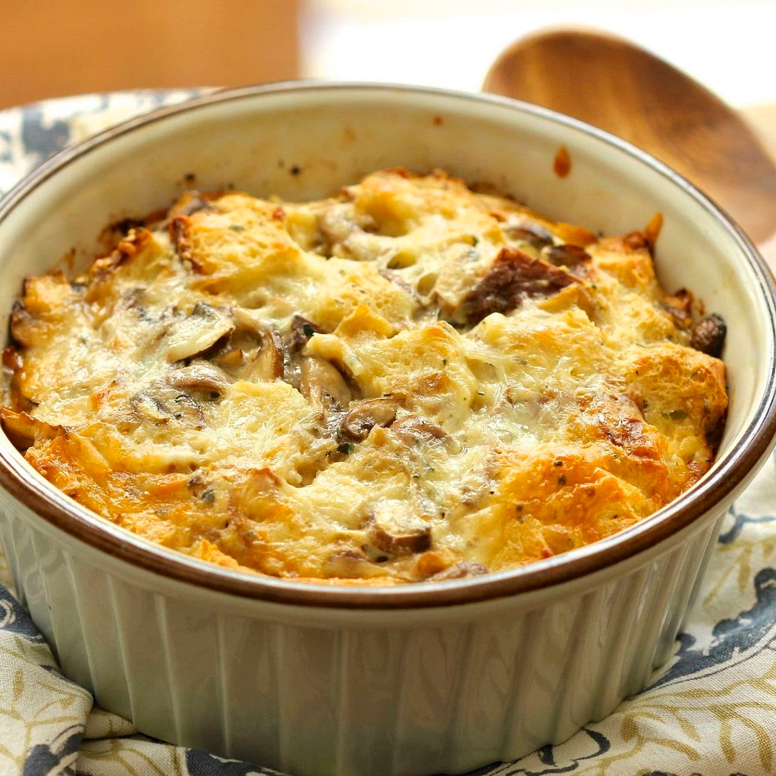 Savoury Bread Pudding