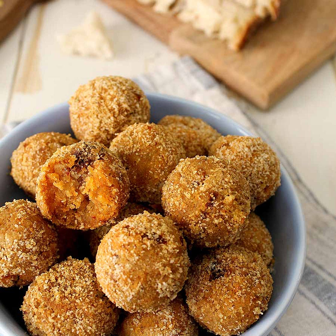 Polpette di pane senza uova