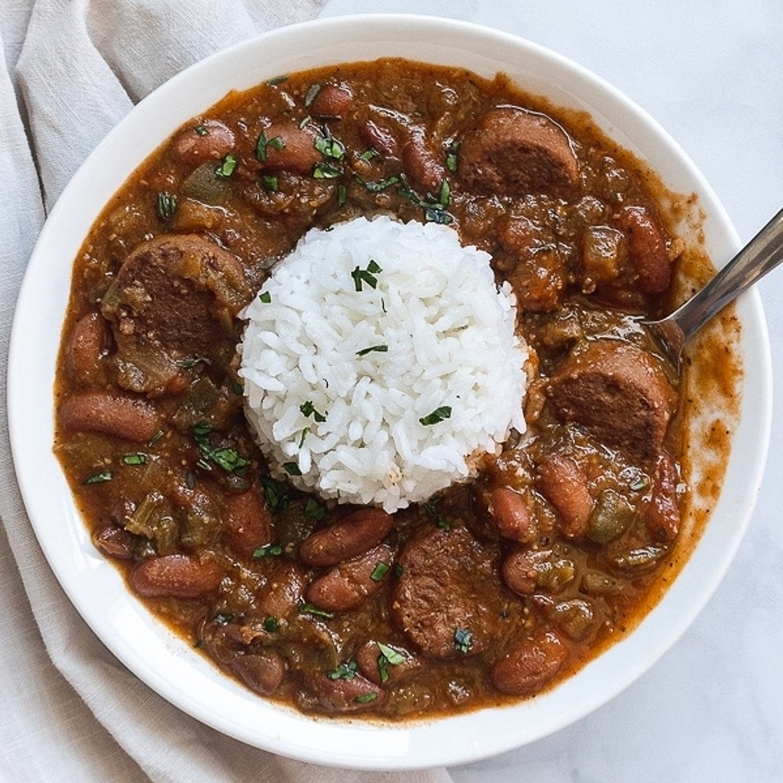 Louisiana-style Vegan Red Beans and Rice