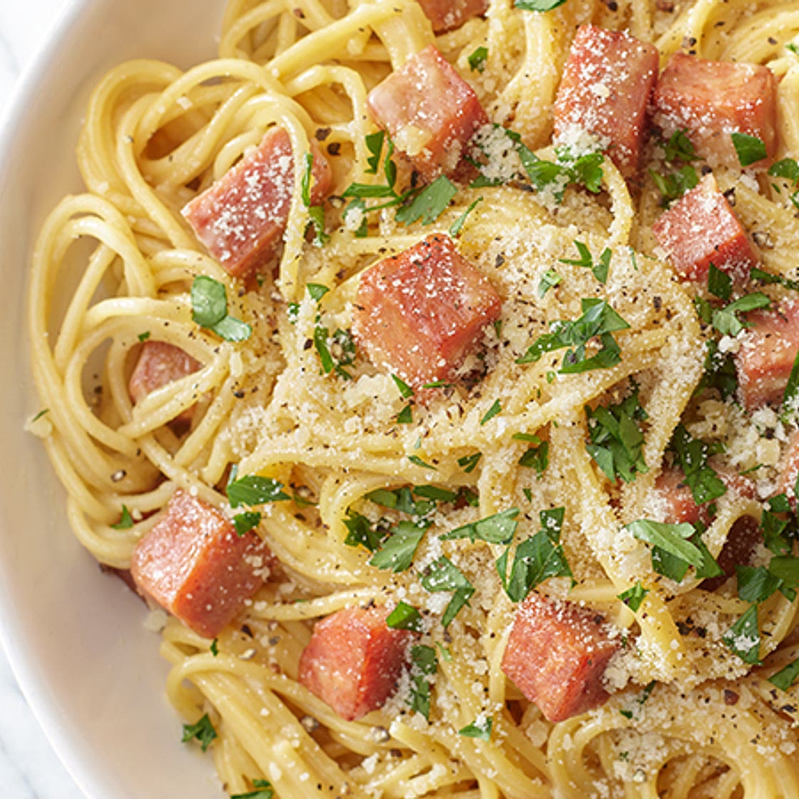 SPAM® Pasta Carbonara