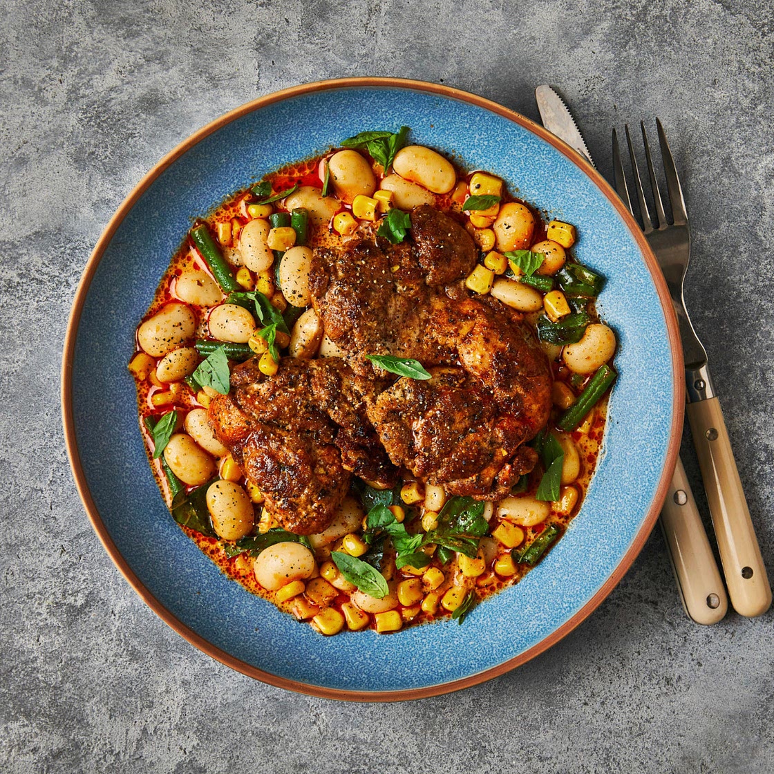 Kickin' Cajun Chicken & Sweetcorn Casserole