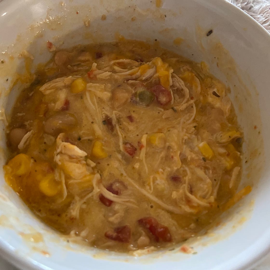 White bean Chicken Chili