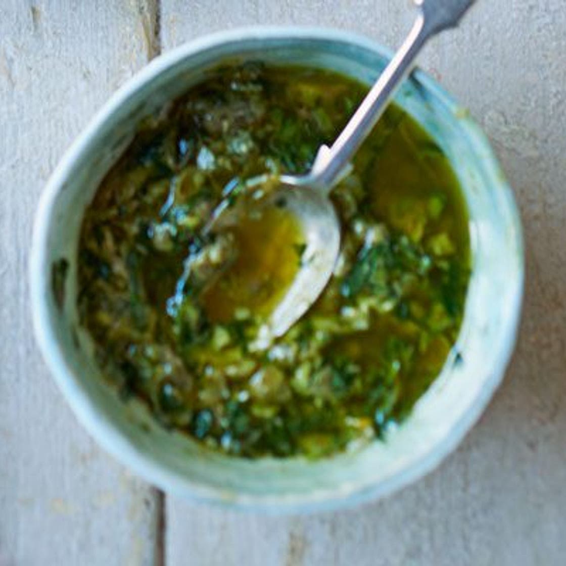 Salsa verde (green sauce)
