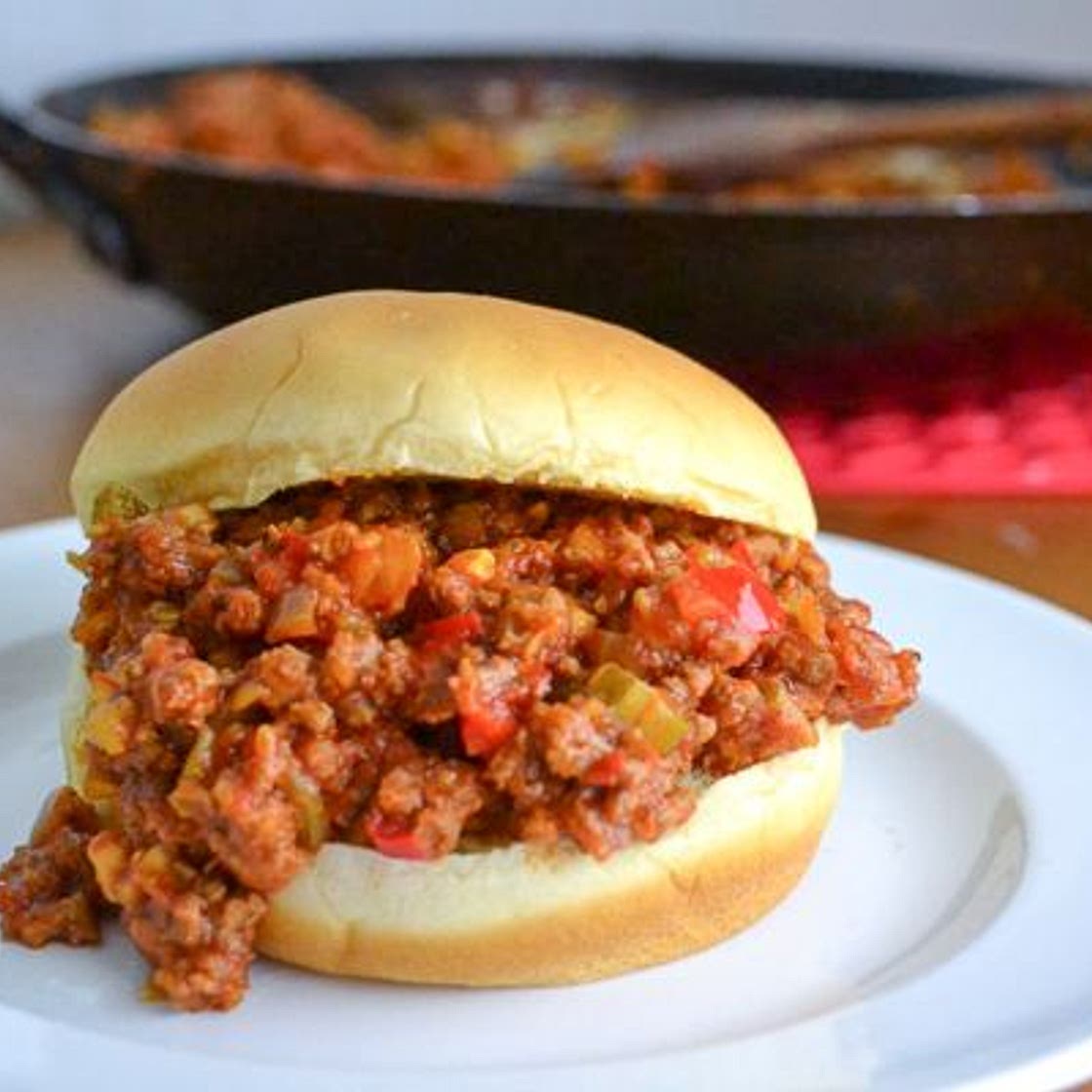 Secretly Veggie Sloppy Joes