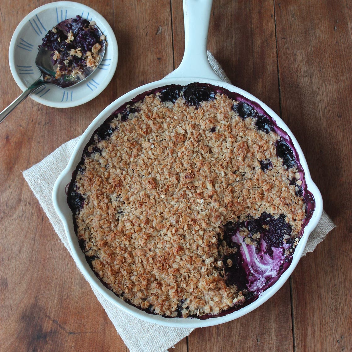 Apple Blueberry Crisp