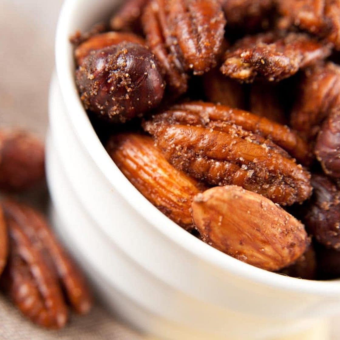 Sweet Roasted Pecans