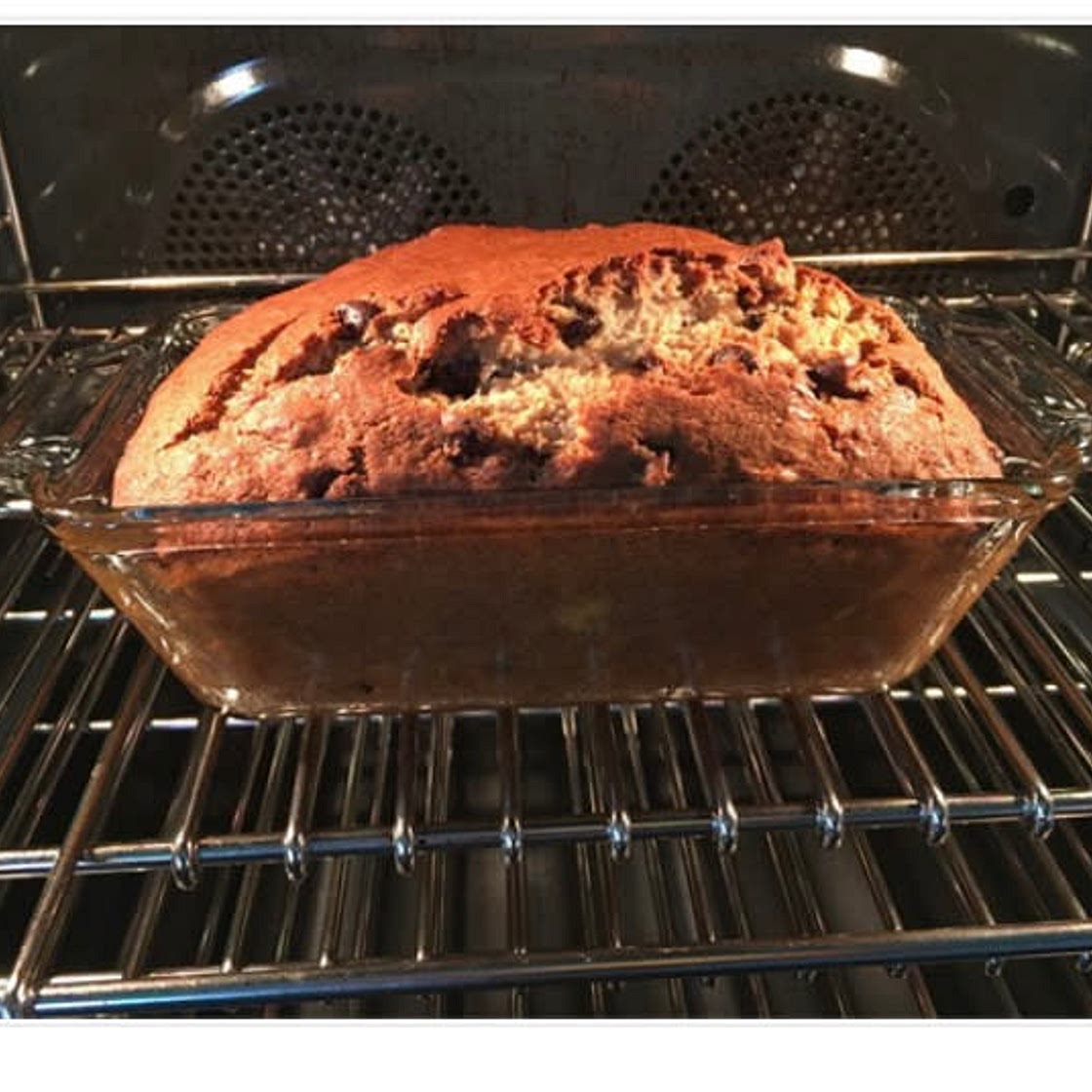 Banana nut chocolate chip walnut bread