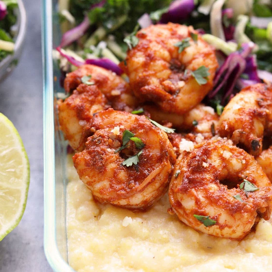 Cajun Shrimp and Grits